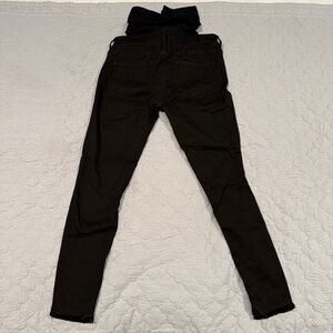 Blanqi Denim Maternity Jeans Black Skinny Jean 6 EUC